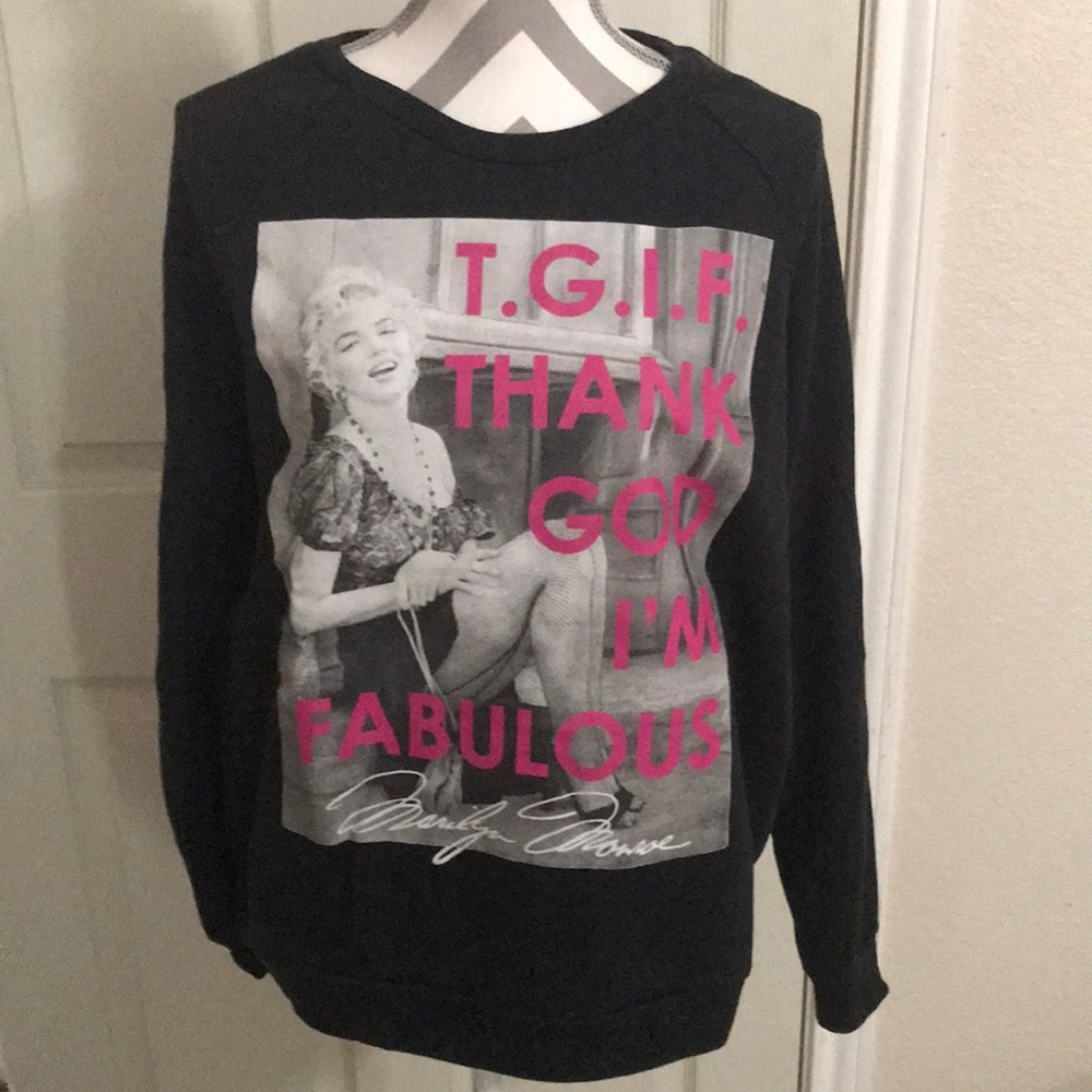 Marilyn Monroe TGIF Sweatshirt